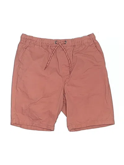 Pre-owned Next Kids' Khaki Shorts In Brown