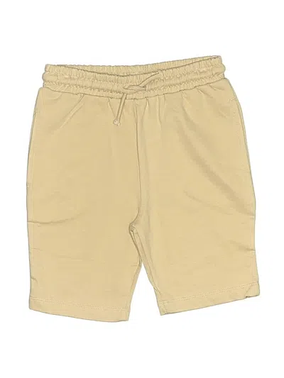 Pre-owned Next Kids' Khaki Shorts In Yellow