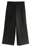 Next Kids' 2-pack Pull-on Wide Leg Pants In Black