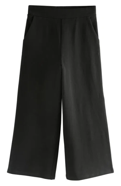 Next Kids' 2-pack Pull-on Wide Leg Pants In Black