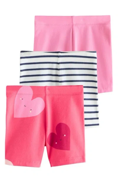 Next Babies'  Kids' 3-pack Cycle Shorts In Multi