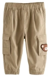 Next Kids' 3d Character Cargo Pants In Brown