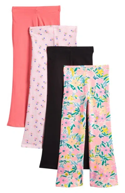 Next Kids' 4-pack Assorted Flare Leggings In Multi