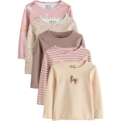 Next Kids' 4-pack Assorted T-shirts In Multi