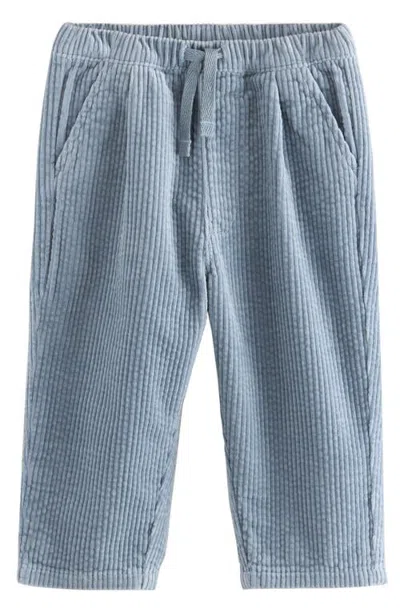 Next Babies'  Kids' Barrel Leg Corduroy Pants In Blue