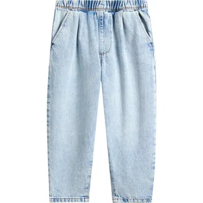 Next Kids' Barrel Leg Jeans In Blue