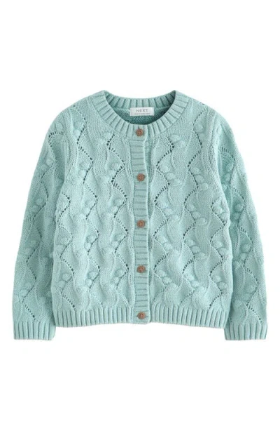 Next Kids' Bobble Cardigan In Blue