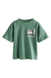Next Kids' Cactus Cotton Graphic T-shirt In Green
