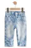Next Kids' Checkerboard Denim Jeans In Blue