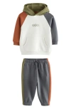 Next Kids' Colorblock Hoodie & Joggers Set In Multi