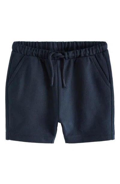 Next Kids' Core Drawstring Shorts In Blue