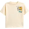 Next Kids' Crocodile Cotton Graphic T-shirt In Neutral