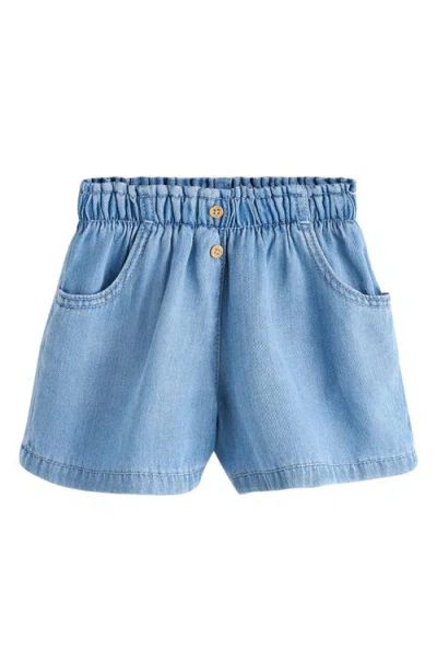 Next Kids' Denim Shorts In Blue