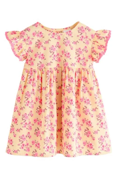 Next Babies'  Kids' Ditsy Cotton Dress In Multi