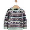 Next Kids' Fair Isle Sweater In Green