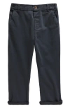 Next Kids' Flat Front Chinos In Black