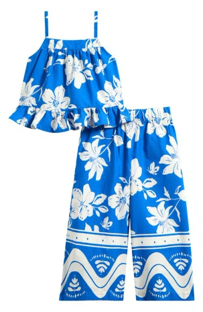 Next Kids' Floral Print Tank & Pants Set