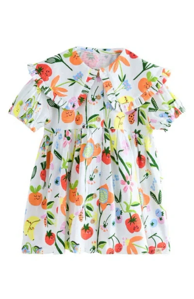 Next Kids' Floral Ruffle Party Dress