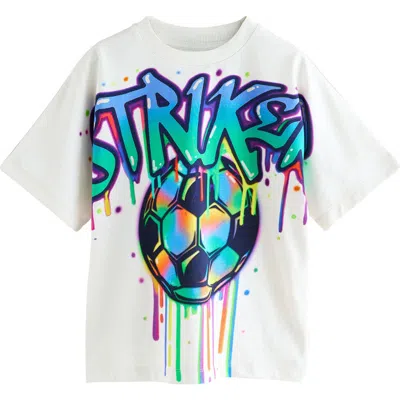 Next Kids' Graffiti Soccer Cotton Graphic T-shirt