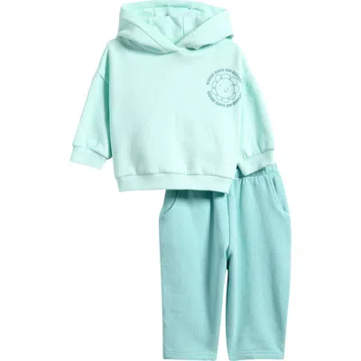 Next Babies'  Kids' Graphic Hoodie & Sweatpants Set In Blue