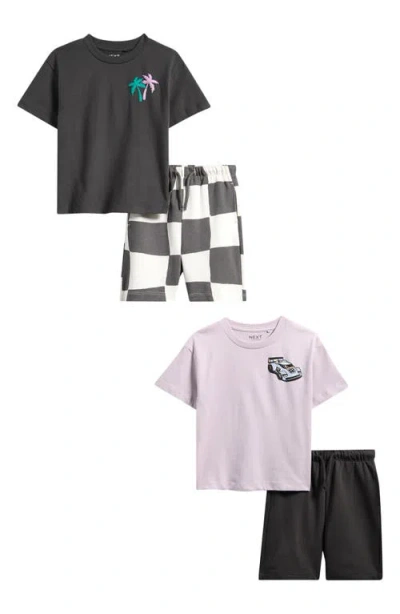 Next Babies'  Kids' Graphic T-shirt & Shorts Set In Multi