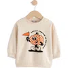 Next Kids' Halloween Pumpkin Graphic Sweatshirt In Neutral