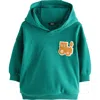 Next Kids' Heavy Equipment Appliqué Hoodie In Green
