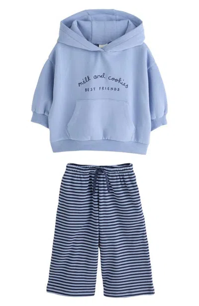 Next Kids' Hoodie & Sweatpants Set In Blue