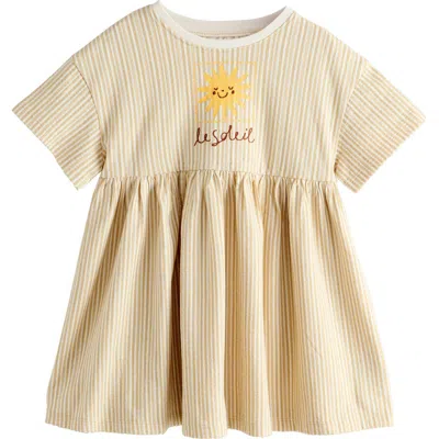 Next Kids' Le Soleil Jersey Dress In Neutral