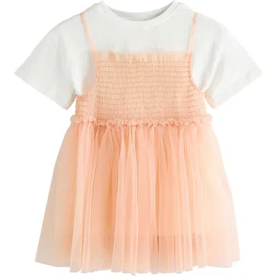 Next Kids' Mixed Media T-shirt Dress