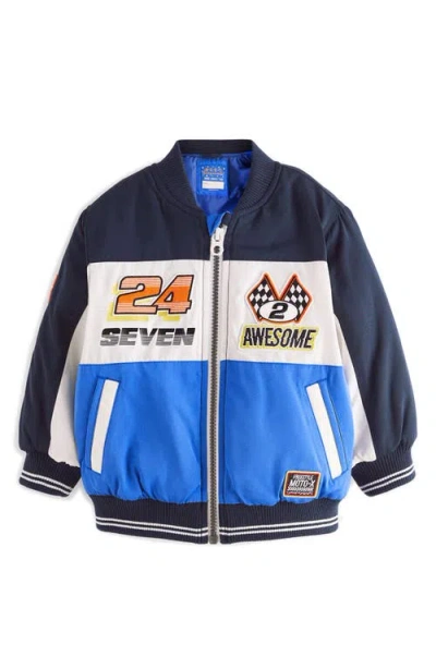 Next Kids' Moto Jacket In Blue
