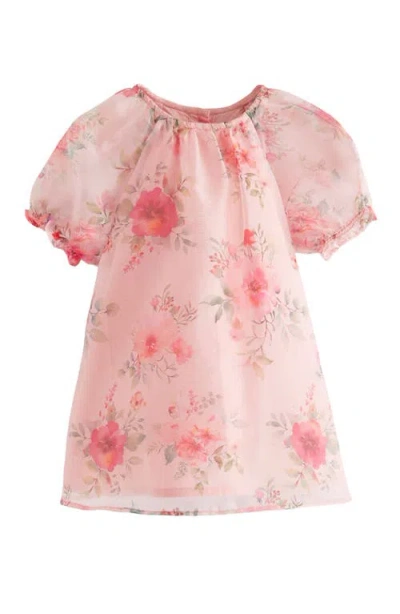 Next Kids' Organza Dress In Pink