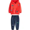 NEXT NEXT KIDS' PATCH HOODIE & JOGGERS SET