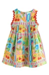 Next Kids' Print Cotton Seersucker Sundress