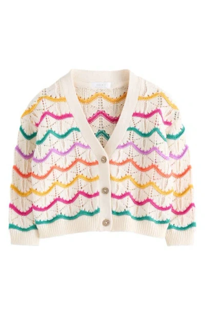 Next Kids' Rainbow Cardigan In Multi