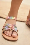 Next Kids' Rainbow Sandal In Multi