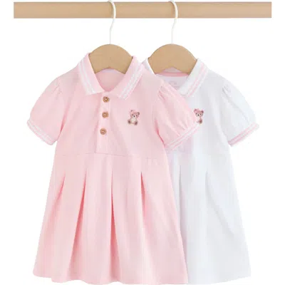 Next Babies'  Kids' Set Of 2 Assorted Tennis Dresses In Pink