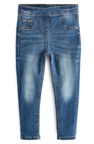 Next Kids' Skinny Fit Denim Jeggings In Blue