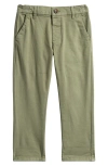 Next Kids' Stretch Cotton Chinos In Green