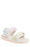 Next Kids' Stripe Sandal In White