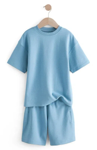 Next Kids' T-shirt & Shorts Set In Blue