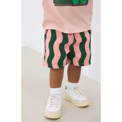 Next Kids' Truck Cotton Graphic T-shirt & Stripe Shorts Set