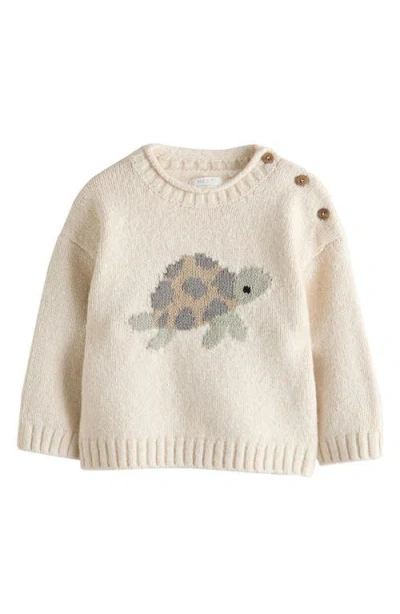 Next Babies'  Kids' Turtle Sweater In Neutral