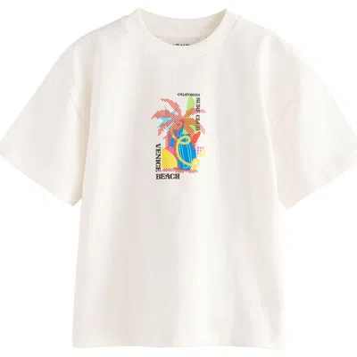 Next Kids' Venice Beach Cotton Graphic T-shirt