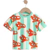 Next Kids' Vertical Stripe Plane Graphic T-shirt