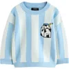 Next Kids' Vertical Stripe Sweater In Multi