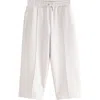 Next Kids' Wide Leg Sweatpants In White
