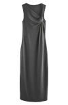 Next Knot Detail Sleeveless Midi Dress