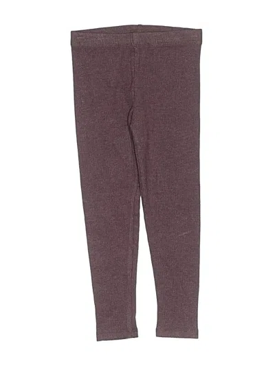 Pre-owned Next Kids' Leggings In Burgundy