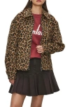 Next Leopard Print Jacket In Brown